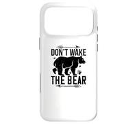 Carcasa para iPhone 17 Pro MAX Amante del Oso Divertido - No despiertes al Oso