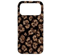 Carcasa para iPhone 17 Pro MAX Amarillo Marrón Leopardo Luxe Animal Spot Elegante Diseño Glam