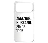 Carcasa para iPhone 17 Pro MAX Amazing Husband Since 1996 | 30 Aniversario de Boda 30 años