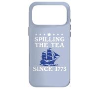 Carcasa para iPhone 17 Pro MAX America Spilling The Tea Since 1773 American History Teacher