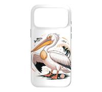 Carcasa para iPhone 17 Pro MAX American White Pelican Sea Bird Birder