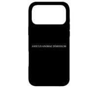 Carcasa para iPhone 17 Pro MAX AMICUS ANIMAE DIMIDIUM - Un Amigo es la Mitad del Alma