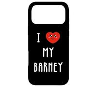 Carcasa para iPhone 17 Pro MAX Amo A Barney Nombre Gracioso