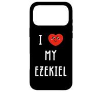 Carcasa para iPhone 17 Pro MAX Amo A Ezekiel Nombre Gracioso