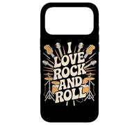 Carcasa para iPhone 17 Pro MAX Amo a los Amantes de la música Rock and Roll Unidos