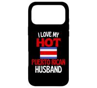 Carcasa para iPhone 17 Pro MAX Amo a mi Marido puertorriqueño Caliente Divertido Puerto Rico