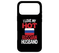 Carcasa para iPhone 17 Pro MAX Amo a mi Marido Ruso Caliente Relación Divertida con Rusia