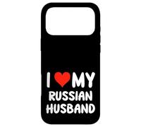 Carcasa para iPhone 17 Pro MAX Amo a mi Marido Ruso - Corazón - Lindo - Rusia
