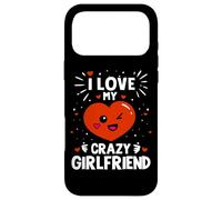 Carcasa para iPhone 17 Pro MAX Amo A Mi Novia Loca De Hombres para El Día De San