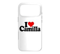 Carcasa para iPhone 17 Pro MAX Amo CORAZÓN Camilla