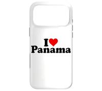 Carcasa para iPhone 17 Pro MAX Amo CORAZÓN PANAMÁ