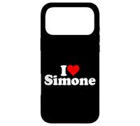 Carcasa para iPhone 17 Pro MAX Amo CORAZÓN Simone
