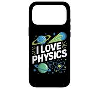 Carcasa para iPhone 17 Pro MAX Amo la Física Universo Átomos Planetas