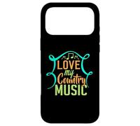 Carcasa para iPhone 17 Pro MAX Amo mi música Country para los fanáticos del Country Western
