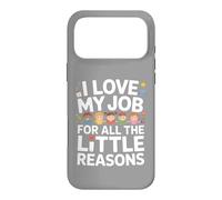 Carcasa para iPhone 17 Pro MAX Amo mi Trabajo por Todas Las pequeñas Razones