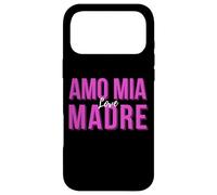 Carcasa para iPhone 17 Pro MAX Amo MIA Madre I Love My Italian Mom Regalo Festa Della Mamma