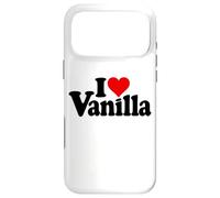 Carcasa para iPhone 17 Pro MAX Amo Vainilla CORAZÓN