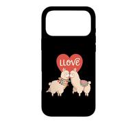 Carcasa para iPhone 17 Pro MAX Amor Llamas Lindo Animal Pareja San Valentín Corazón Estética