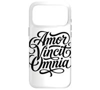 Carcasa para iPhone 17 Pro MAX Amor Vincit Omnia El Amor Conquista Todo el día de San Valentín
