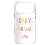 Carcasa para iPhone 17 Pro MAX Amy Personalized Name Funny Cute Custom Amy Name
