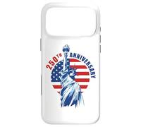 Carcasa para iPhone 17 Pro MAX An Amazing 250 Years 1776-2026 Birthday American (White)