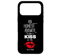 Carcasa para iPhone 17 Pro MAX An Honest Answer is Like a Kiss on The Lips Proverbs 24-26