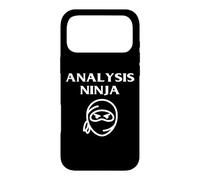 Carcasa para iPhone 17 Pro MAX Análisis Ninja Funny Data Analista financiero Comercial Broma