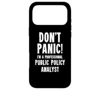 Carcasa para iPhone 17 Pro MAX Analista de Políticas Públicas