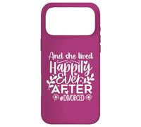 Carcasa para iPhone 17 Pro MAX and She Lived Happily Ever After Divorced In My Divorced Era