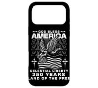 Carcasa para iPhone 17 Pro MAX Ángel de la Bandera Americana 250 años Vintage USA Julio 4