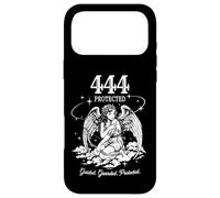 Carcasa para iPhone 17 Pro MAX Angel Number 444 Protegido Etéreo Angelcore Estética