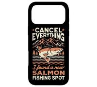 Carcasa para iPhone 17 Pro MAX Angler Cancelar Todo lo Que encontré un Nuevo Lugar de Pesca de salmón