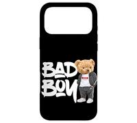 Carcasa para iPhone 17 Pro MAX Angry Bad Boy Style, Cool Teddy Bear Bad Boy Graphic Design