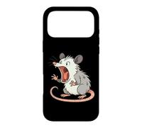 Carcasa para iPhone 17 Pro MAX Angry Screaming Opossum Zarigüeya Animal Regalo Hombres Mujeres Niños