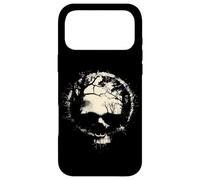 Carcasa para iPhone 17 Pro MAX Anillo de Calavera de Bosque y Luna Surrealista Ghostly Gothic Horror Graphic