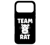 Carcasa para iPhone 17 Pro MAX Animals Cute Mouse Rodent Rat Minimalist Simple Team Rat
