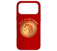 Carcasa para iPhone 17 Pro MAX Año Chino del Caballo 2026 Jinete Amor por los Caballos