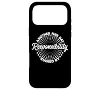 Carcasa para iPhone 17 Pro MAX Another Fine Day Ruined by Responsibility Funny Parenthood
