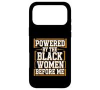 Carcasa para iPhone 17 Pro MAX Antes de mí el Mes de la Historia Negra impulsado por Las Mujeres Negras