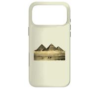 Carcasa para iPhone 17 Pro MAX Antiguo Egipto Grandes Pirámides de Giza Sahara Desierto Vintage