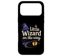 Carcasa para iPhone 17 Pro MAX Anuncio de Embarazo de Halloween Little Wizard On The Way