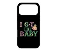 Carcasa para iPhone 17 Pro MAX Anuncio de Embarazo I Got The Baby Revelar Mardi Gras
