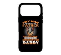 Carcasa para iPhone 17 Pro MAX Any Man Can Be A Father Australian Cattle Daddy Dog Dad