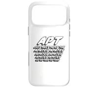 Carcasa para iPhone 17 Pro MAX APT Just Meet Me en el Apateu Apateu Uh Uh-Huh Uh-Huh |Canción