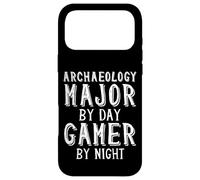 Carcasa para iPhone 17 Pro MAX Archaeology Major by Day Gamer by Night Archaeologist Gamer