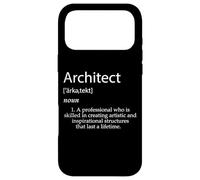 Carcasa para iPhone 17 Pro MAX Architect Definition For Student Pro Architectural Engineers
