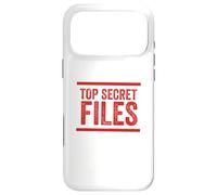 Carcasa para iPhone 17 Pro MAX Archivos Secretos para Agente encubierto