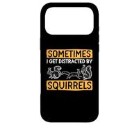 Carcasa para iPhone 17 Pro MAX Ardilla Animales Mascota A Veces me distraen Las Ardillas