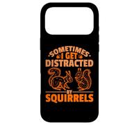 Carcasa para iPhone 17 Pro MAX Ardilla Animales Mascota A Veces me distraen Las Ardillas