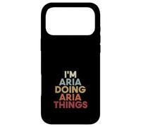 Carcasa para iPhone 17 Pro MAX Aria Name Aria Personalized Name First Given